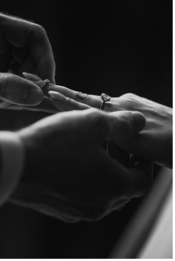 Wedding ceremony by Dr. Gerrit Rademeyer in Rheenendal
